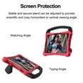 thumbnail image 5 of Kids Case for Samsung Galaxy Tab S9 FE/S9/S8/S7 Silicone Protective Rugged Case with Shoulder Strap & Handle Grip & Kickstand for Samsung Galaxy Tab S9 FE/S9/S8/S7, Red, 5 of 8