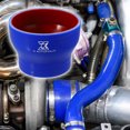 thumbnail image 2 of Unique Bargains ID Straight Silicone Reducer Hose Silicone Hose Coupler Intercooler Tube Blue Red for Car, 2 of 6