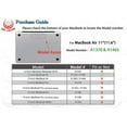 thumbnail image 2 of UESWILL Smooth Soft-Touch Matte Hard Shell Case Cover for MacBook Air 11" (Model: A1370/A1465) + Microfibre Cleaning Cloth, 2 of 7