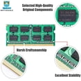 thumbnail image 3 of Motoeagle Ddr3 1333Mhz Sodimm 4Gb 2Rx8 Pc3-10600 10600S 204 Pines 1,5 V Memoria Ram Para Ordenador Portátil, 3 of 5