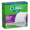 Curad Pro Gauze Pads, 4 x 4 inches - 10 Ea, 6 Pack