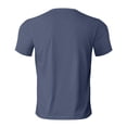 thumbnail image 5 of Men's Fitness Casual Breathable Slim-Fit Base Layer Running Gym T-Shirt Soft Moisture-Wicking Fabric All-Season Active Tees,Navy,XL, 5 of 6