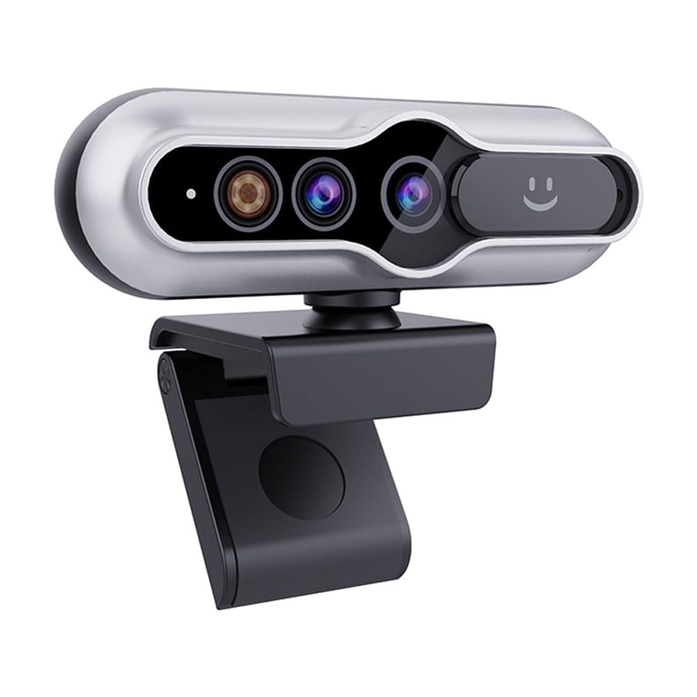 TOALLIN 2K Webcam with Windows Hello, Facial Recognition, Auto-Focus, 5MP QHD USB Camera with Microphone, Noise-Canceling, Privacy Shutter for PC & Laptop