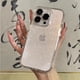 thumbnail image 2 of Aplicable a la carcasa del teléfono móvil iphone15 transparente con purpurina fina Apple 14promax funda protectora 13 simple todo incluido 12 suave, 2 of 6