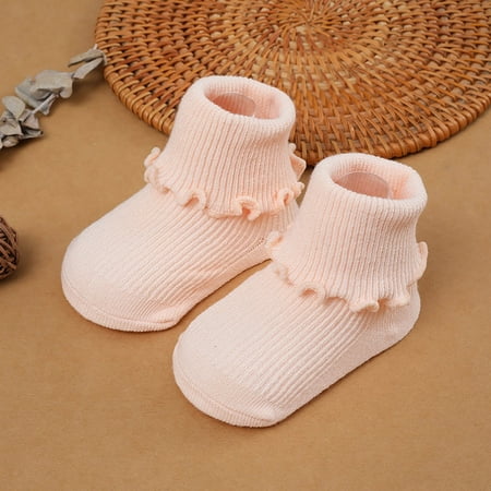 

Cathalem Organic Cotton Baby Socks Children Kids Socks Soft Bottom Toddler Shoes Socks Princess Socks Chicken Feet Socks Baby Socks Pink 3-5 Years