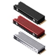 thumbnail image 1 of M.2 2 2280 Disipador de calor SSD de aluminio para consola de juegos PS5 Alloy Cooler Silver, 1 of 6