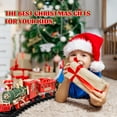 Super Joy Christmas Electric Train Set with Steam, Sound & Light, with