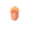 Orange, variant on Inerposs Corn Shaped Wall Shelf No Drilling Adhesive Storage Organizer, Waterproof Plastic Floating Shelf for Kitchen Bathroom, Decorative Wall Mounted Shelf for ToiletriesSpice Jars Cosmetics