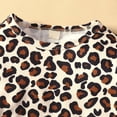 thumbnail image 3 of Popshion Baby Girls Leopard Shirt and Leggings Set Size 18-24 Months, 3 of 7