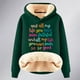 thumbnail image 4 of WILLBEST Sudadera para Mujer, Estilo Jersey Navideño de Manga Larga con Capucha y Estampado de Letras Grande, 4 of 4