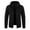 Black, variant on Herrnalise Men's Fashion Autumn And Winter Stand Collar Sweater Casual Fleece Jacket Dark Gray