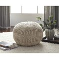 thumbnail image 2 of Bowery Hill Sphere Pouf in Natural, 2 of 2