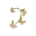 thumbnail image 3 of DPTALR Boucles d'Oreilles Papillon en Diamant pour Femmes Sans Perçage 1 Paire, 3 of 8