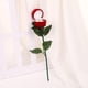 thumbnail image 4 of Caja de Regalo con Forma de Rosa y Rama de San Valentín, Ideal Como Regalo de Boda, Joyero con Anillo Rojo Grande, Caja para Anillos de Pareja, Caja para Anillos con Forma de Corazón., 4 of 6