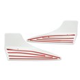thumbnail image 2 of Front Bumper Lip Spoiler, Lightweight Easy Installation Scratch Resistant Left Right 2pcs Bumper Corner Splitter  For C-Class W206 -Line C43 Glossy Black,Pearl White, 2 of 8