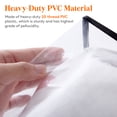 thumbnail image 4 of Lifewit 6 Pack Clear Clothes Storage Bags, 60L Plastic Blanket Storage Bags, Vinyl Foldable Moving Bags with Zipper, Closet Organizers and Storage Containers for Bedding, Duvet, Pillow, 4 of 8