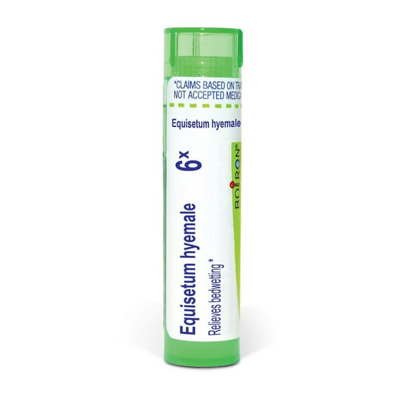 Boiron Equisetum Hyemale 6X, Homeopathic Medicine for Bed-Wetting, 80 Pellets