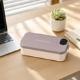 thumbnail image 4 of WEXOPE Portable USB Heated Lunch Box with Smart Timer, Long-lasting Insulation, Food-grade Stainless Steel, Safe Reheating for Office, Travel, and Home,Gray, 4 of 5