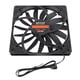 thumbnail image 1 of Ventilador para Caja de ComputerAdora, Ventilador de Refrigeración Pwm de 4 Pines, Ventilador para Caja de PC Ultradelgado de 12 V, Velocidad del Ventilador DE 300 A 1100 RPM, 15, 1 of 7