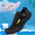 thumbnail image 4 of NOKIO Chaussures de Sport Garçons Filles Hommes Femmes Chaussures de Plongée en Apnée et de Randonnée Gué Plage Plongée Natation Mise en Forme Cyclisme Alpinisme Chaussures à Cinq Doigts pour Sports Nautiques, 4 of 9
