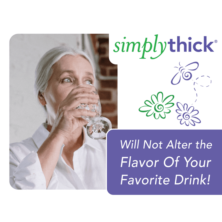 Simply Thick ST2LBOTTLE - Food and Beverage Thickener SimplyThick® Easy Mix  1.6 Liter Pump Bottle Unflavored Gel IDDSI Level 2 Mildly Thick - Medical  Mega