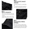 thumbnail image 5 of TRGPSG Cargo Pants Women, Parachute Pants for Women Casual Pants Y2K Pants Grunge Clothes with Multi Pockets,Black Size 12, 5 of 6