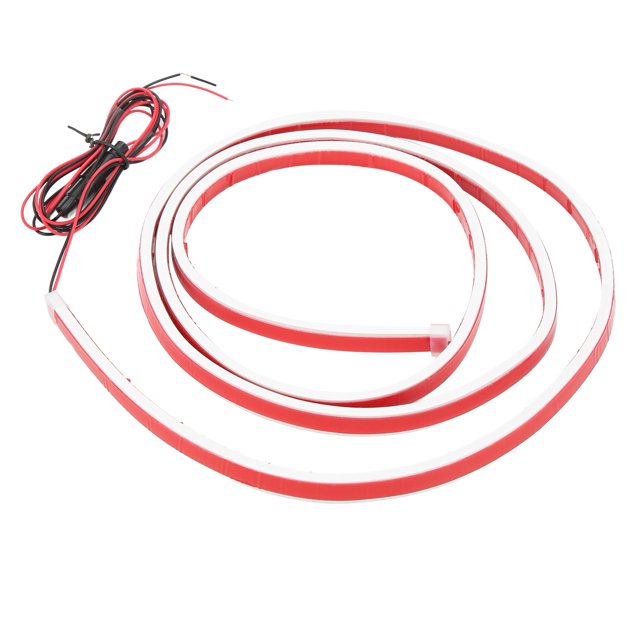 Tira de luz para capó de coche de 1,8 m, 12V, 5W, tira de luz Exterior impermeable Universal de alto brillo para capó delantero