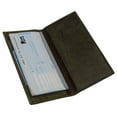 thumbnail image 4 of Genuine Hunter Leather Basic Checkbook Cover Holder, 4 of 14