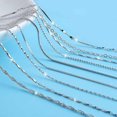 thumbnail image 3 of Collares de cadenas shaofei joyería de Plata esterlina para mujer Tipo Gota de agua, 3 of 5