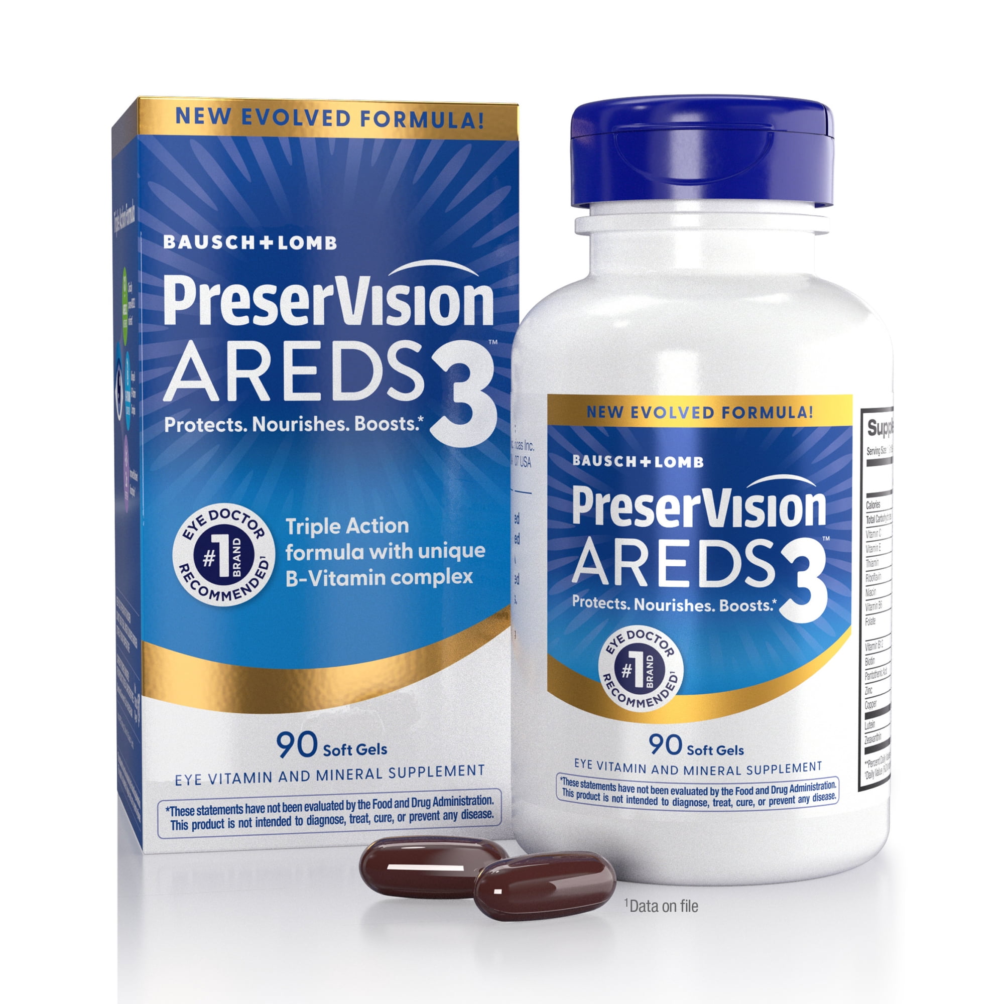 PreserVision AREDS 3 Softgels 90ct