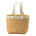 thumbnail image 3 of A and B Home A&B Home Nature Woven with Cream Cotton Handles (Set of 2), 3 of 5