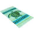thumbnail image 1 of 101 BEACH Summer Trendy Printed Large Beach Pool Towel - Personalization Available Green Turtle Design, 1 of 4