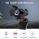 thumbnail image 2 of Webcam 1080P Full HD con micrófono incorporado USB Auto Focus Web Camera PC JShteea El nuevo, 2 of 6