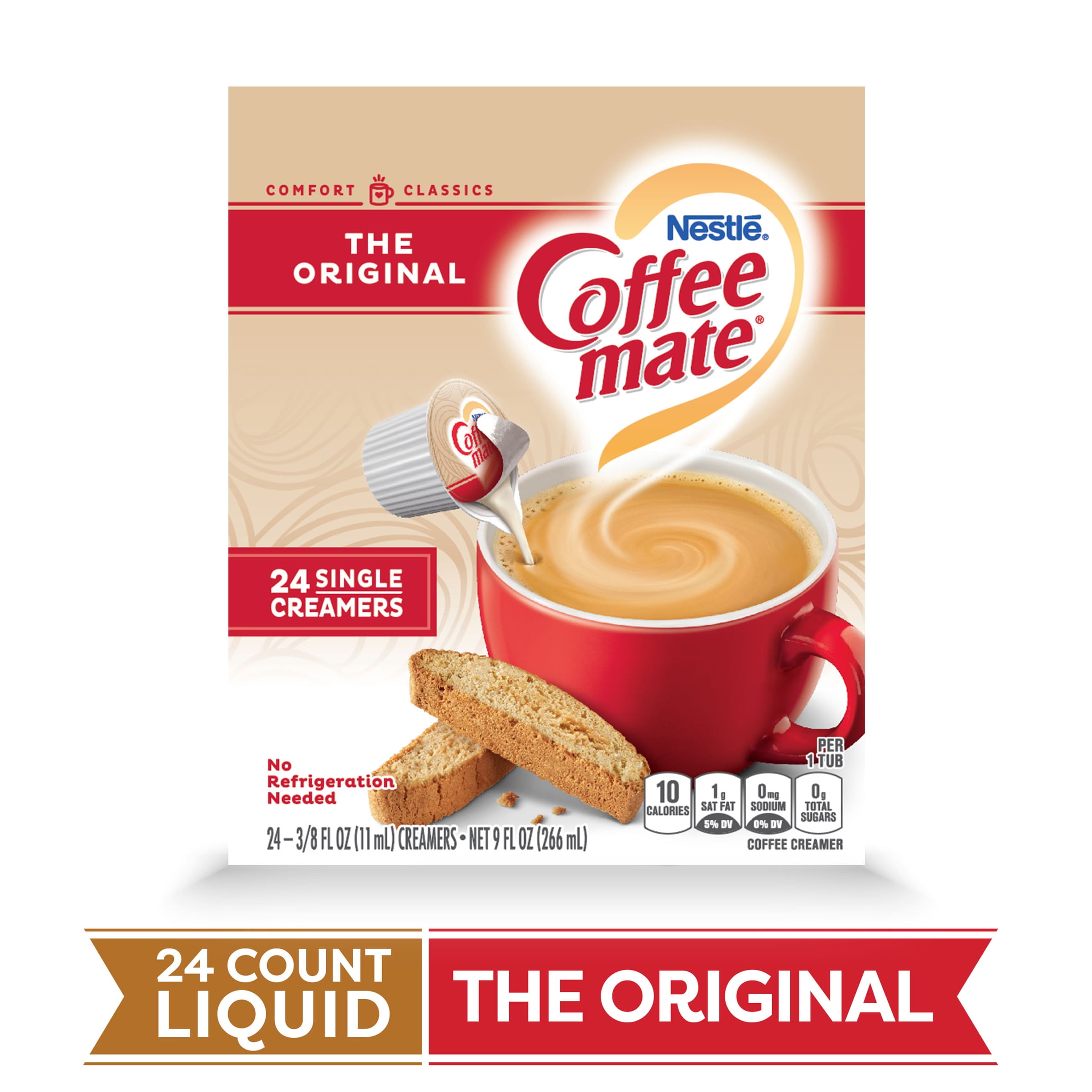 COFFEE MATE The Original Liquid Coffee Creamer 24 Ct. Box Nondairy