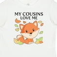 thumbnail image 4 of Inktastic My Cousins Love Me- Little Fox Boys or Girls Baby T-Shirt, 4 of 5