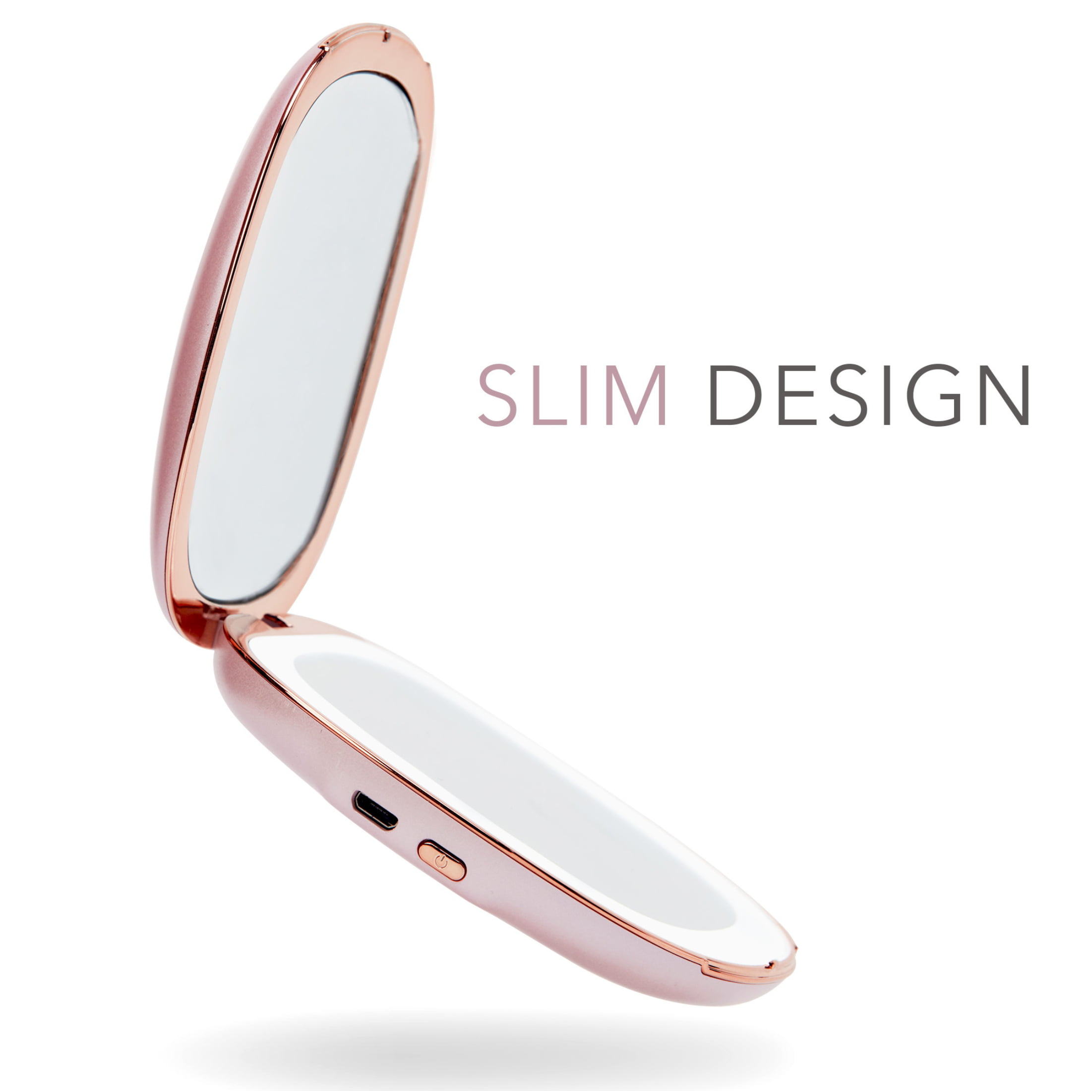 Mila Rechargeable Compact Mirror by Fancii – Stephanie's Stuff Port A
