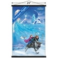 thumbnail image 3 of Disney Frozen - Adventure One Sheet Wall Poster with Wooden Magnetic Frame, 22.375" x 34", 3 of 3