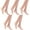 BZS, variant on 5 Pairs Women Super Thin Sheer Ankle Socks Breathable Nylon Hosiery Silk Texture Nonslip Cuffs Low Cut Short Socks