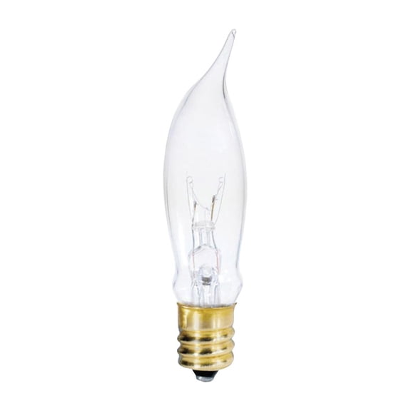 Westinghouse 03755 Incandescent Decorative Light Bulb, 7-1/2 Watts, 120 Volt, CD/3