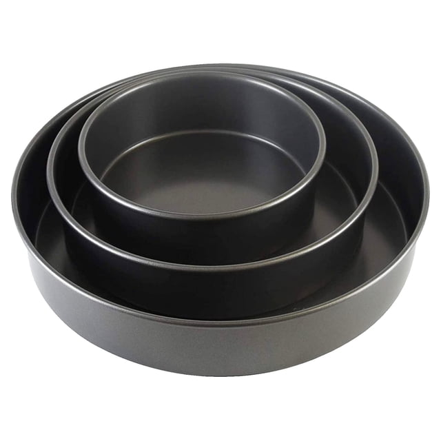 Juego de moldes para tartas Chicago Metallic Professional de 3 piezas
