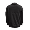 thumbnail image 4 of Women's Fashion Long Sleeve Solid Color Pullover Knitted Sweater, Cozy and Stylish, Great for Casual Wear and Seasonal Outfits,Black,S, 4 of 5