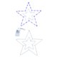 thumbnail image 2 of Xihbxyly Lámpara de Estrella Del Día de La Independencia, Forma de Pentagrama Forjado En Hierro, Led Rojo, Blanco y Azul Brillante, Alimentación Por Usb, Ahorro de Energía, Decoración para Ventanas y, 2 of 6