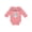 Mauve, variant on Washington Dc Cherry Blossom Boys or Girls Long Sleeve Baby Bodysuit