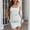 White, variant on BRGZLK Square Neck Sleeveless Tank Dresses for Women Summer Solid Color Ribbed Dress Bodycon Beach Sundresses Slim Fitted Pencil Dresses White S