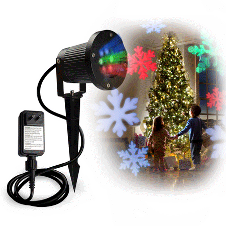 LED Projector Light,Christmas Lights Outdoor Landscape Spotlight Waterproof with Snow Pattern for Halloween, Christmas, Valentine's Day Birthday Wedding Theme Party Garden Home Outdoor Indoor