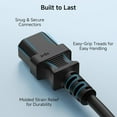thumbnail image 5 of 2-Pack Long Computer to PDU Power Extension Cord - 15ft, IEC C14 to IEC C13 PDU Power Cord, 10A, 18AWG, Black, 5 of 6