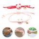 thumbnail image 4 of 2pcs pulsera trenzada chino estilo tejido pulseras cuerda de muñeca accesorio de moda, 4 of 5