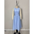 thumbnail image 3 of Elegant Maxi Dress (Blue, S), 3 of 6
