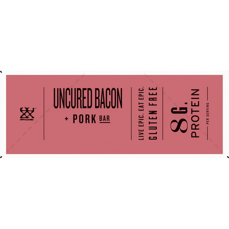 EPIC Protein Bar - Uncured Bacon & Pork – Healthy Snack Solutions