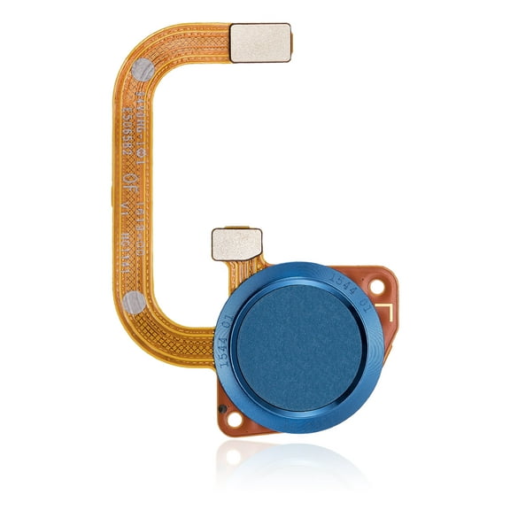 Replacement Fingerprint Reader With Flex Cable Compatible For Motorola Moto G Play (XT2093 / 2021) (Misty Blue)